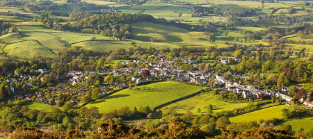 Stunning view over Chagford